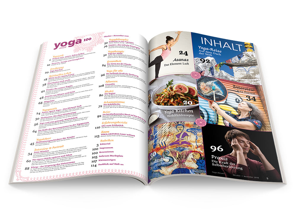 Yoga Aktuell 100 - 05/2016 - YOGISHOP