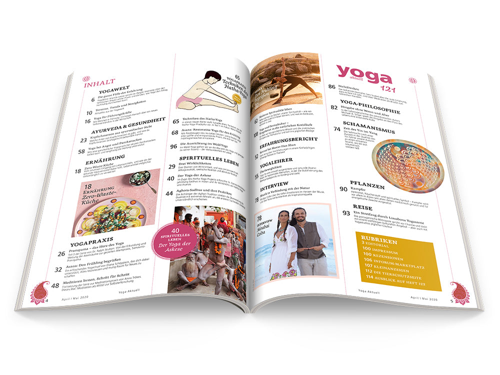 Yoga Aktuell 121 - 02/2020 - YOGISHOP