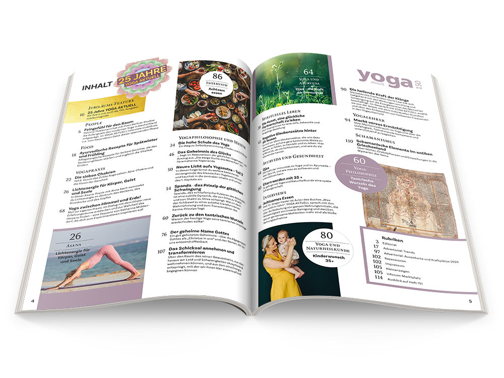 Yoga Aktuell 150 - 01/2025 - YOGISHOP
