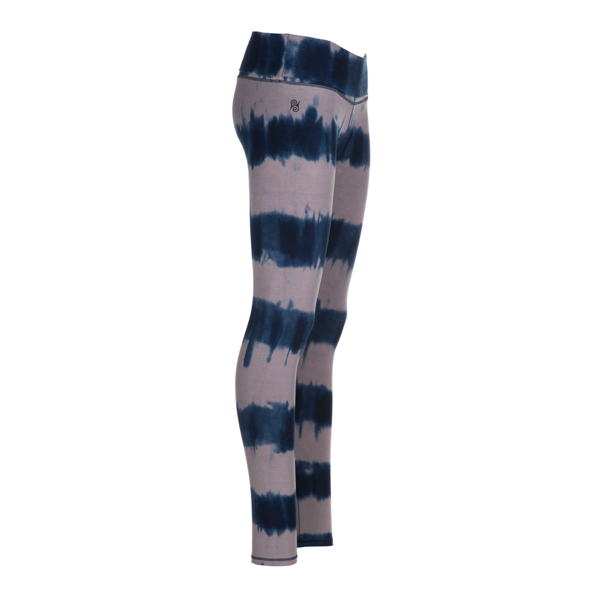 Yoga-Batik-Leggings "seashore" - grau/blau - YOGISHOP