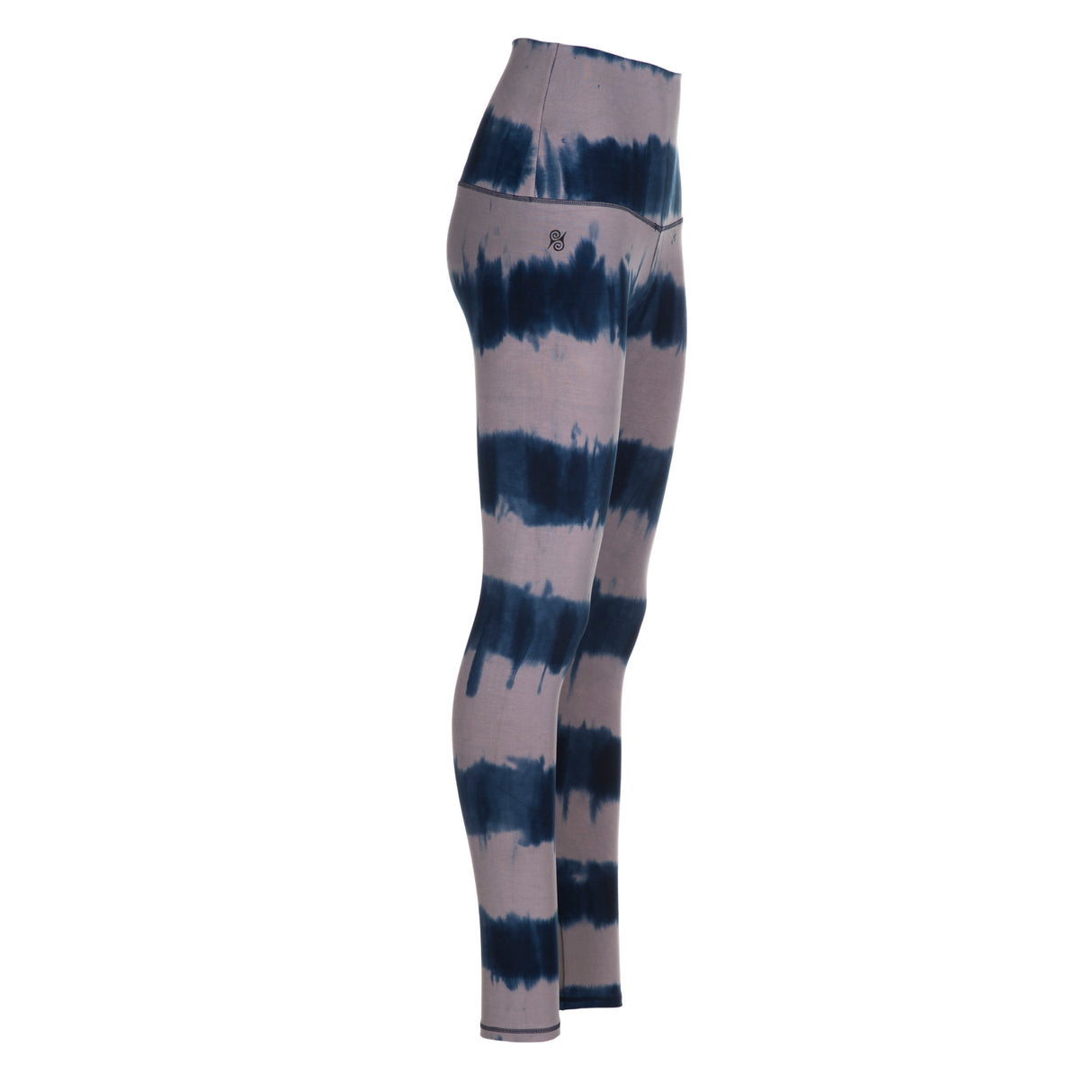 Yoga-Batik-Leggings "seashore" - grau/blau - YOGISHOP