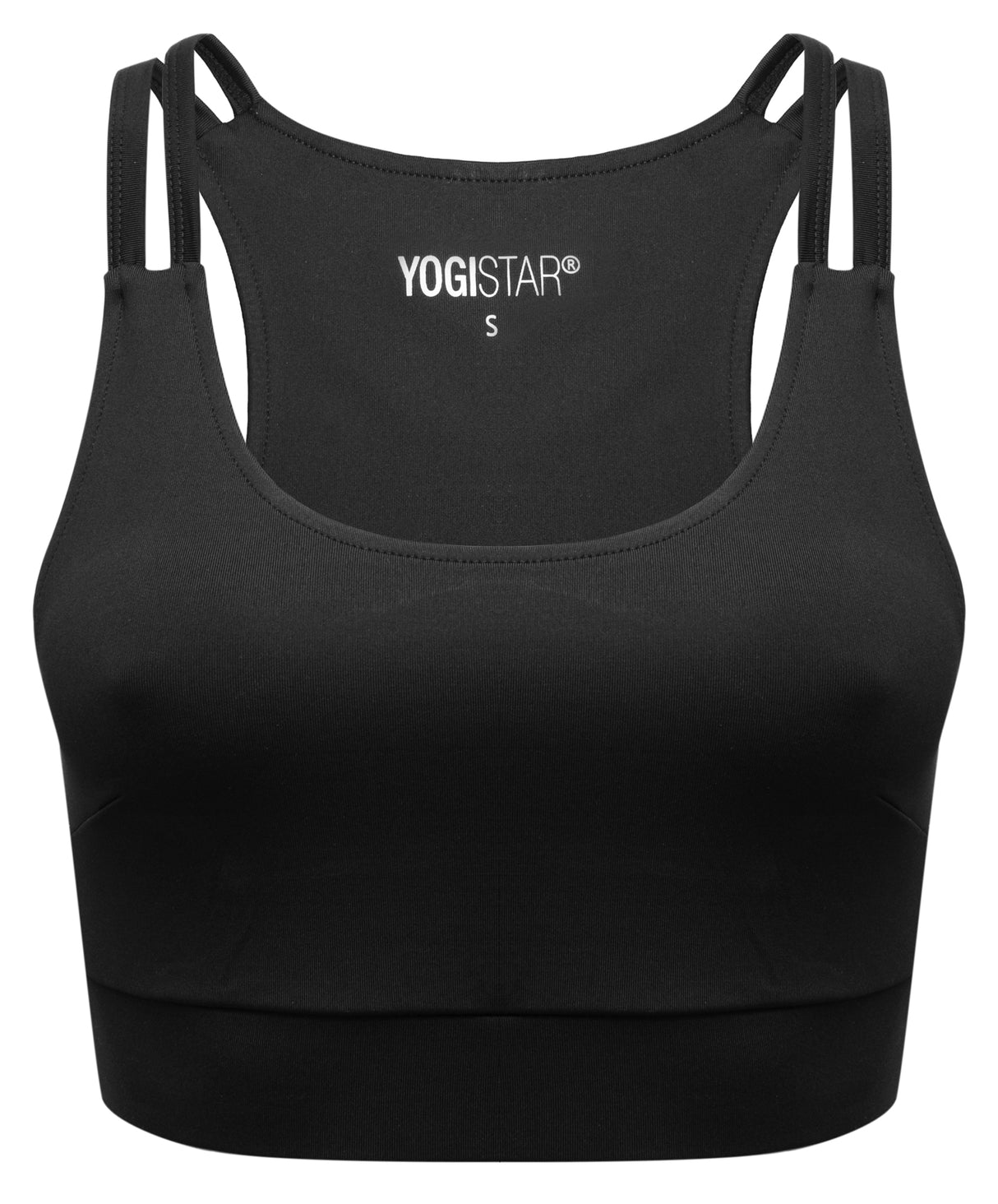 Yoga-Bra active fit "ala" - black - YOGISHOP