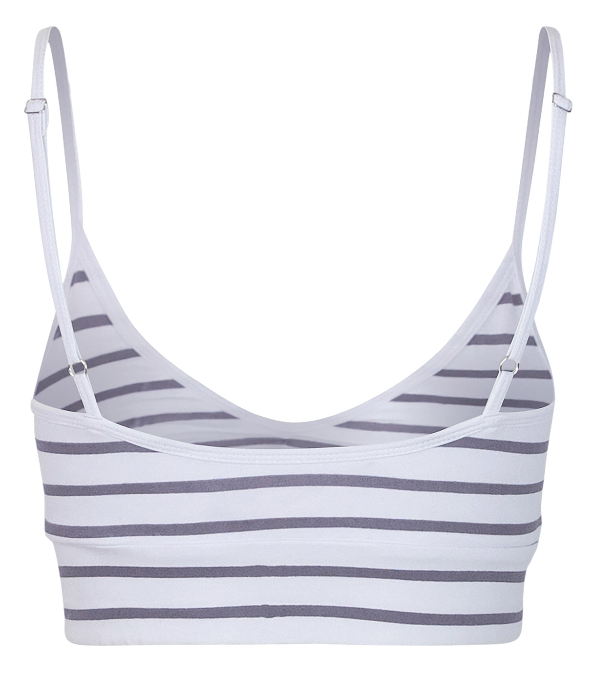 Yoga-Bra "Marine stripes" - white - YOGISHOP