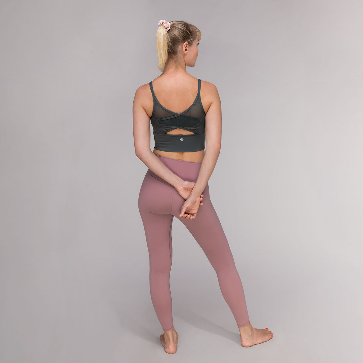 Yoga Bra Zenia - grey - YOGISHOP