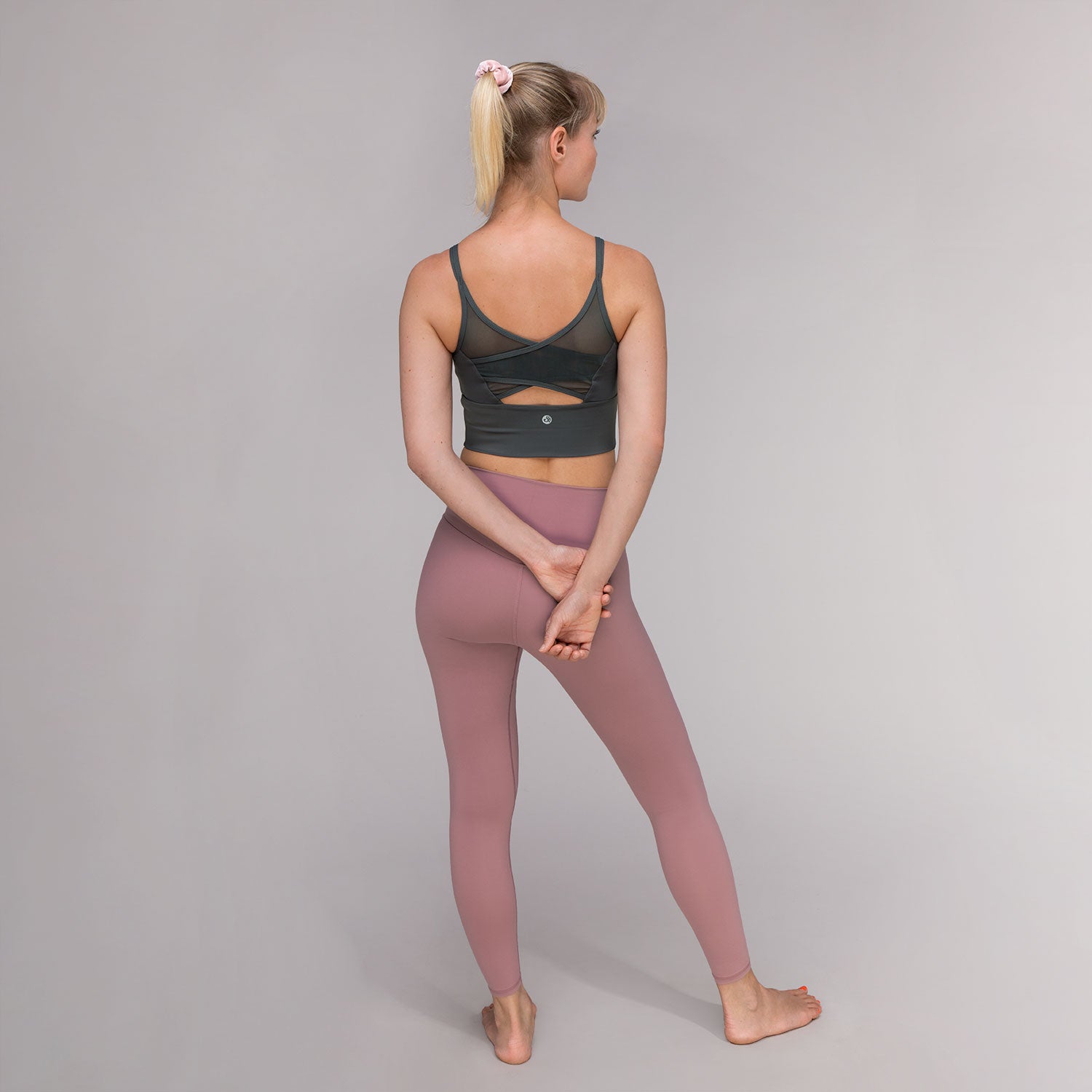 Yoga Bra Zenia - grey - YOGISHOP