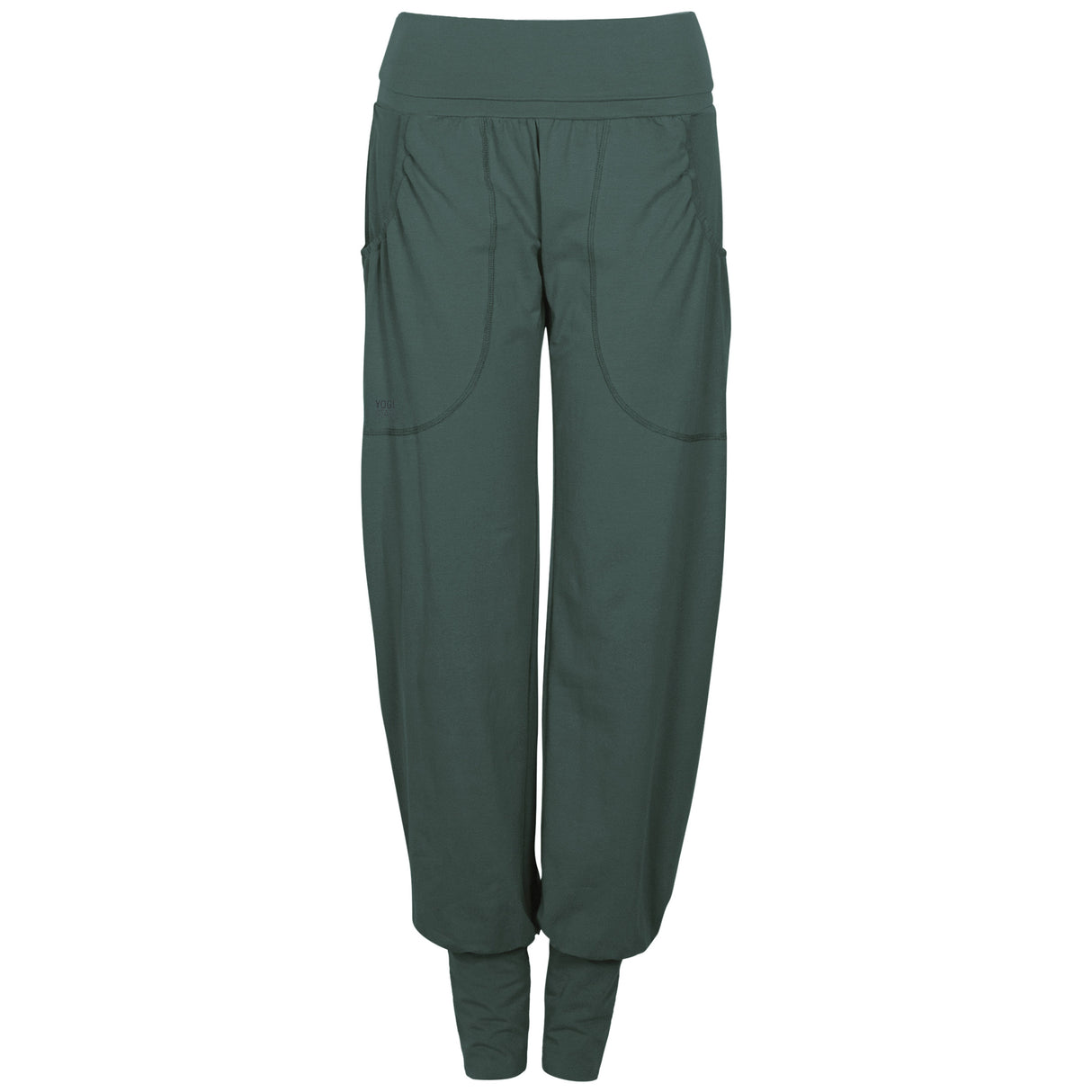 Yoga-Harempants "rheia" - pine green - YOGISHOP
