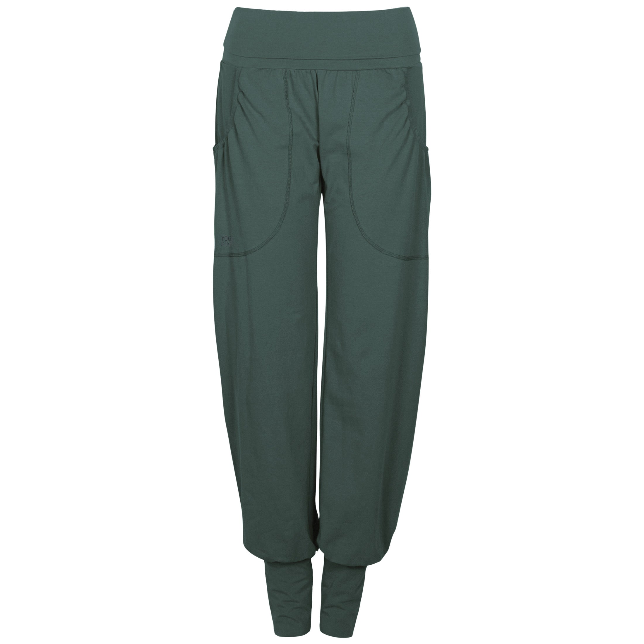 Yoga-Harempants "rheia" - pine green - YOGISHOP