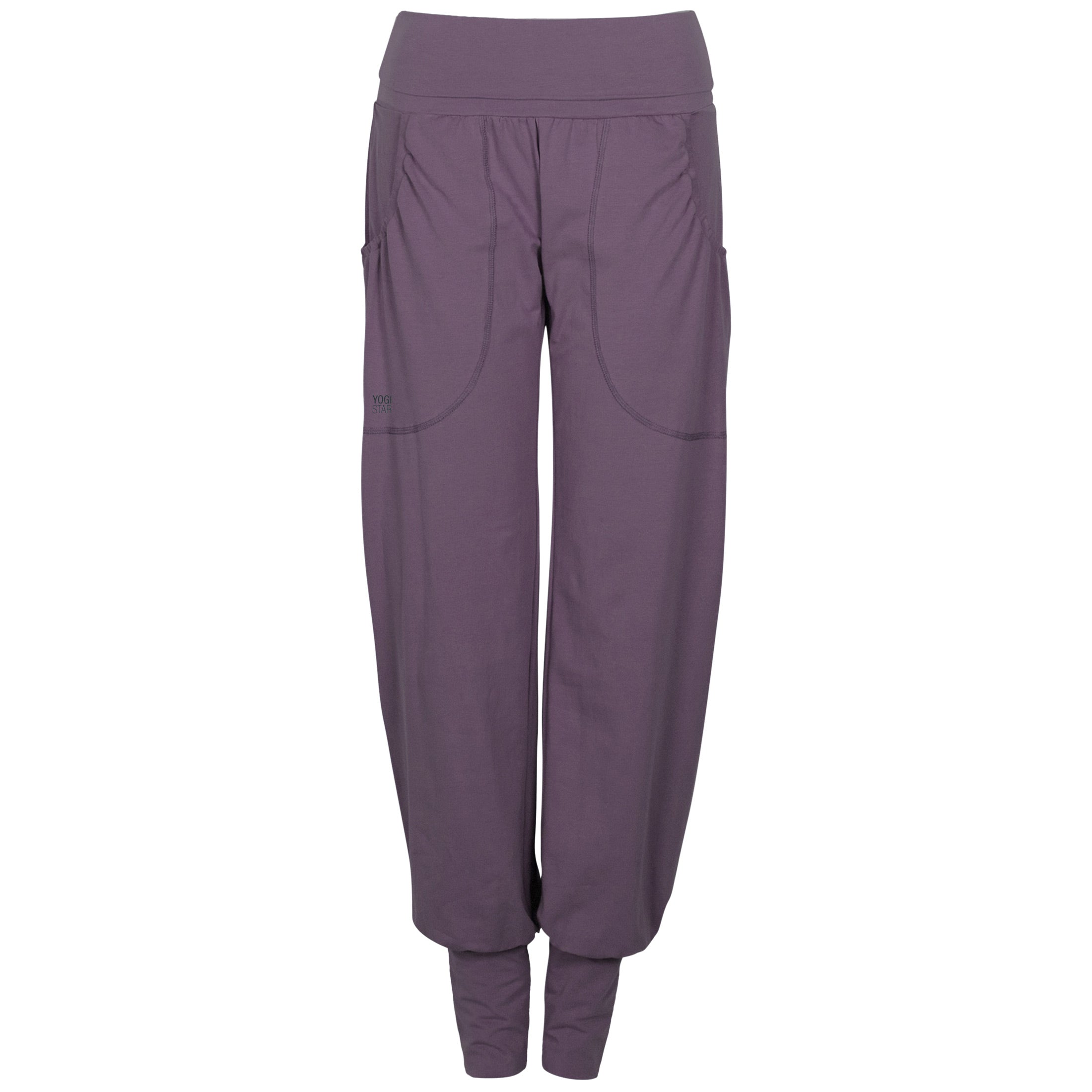 Yoga-Harempants "rheia" - velvet plum - YOGISHOP
