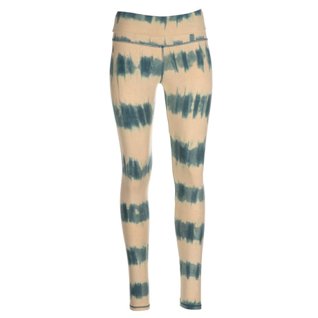 Yoga-Batik-Leggings "the beach" - teal-beige - YOGISHOP
