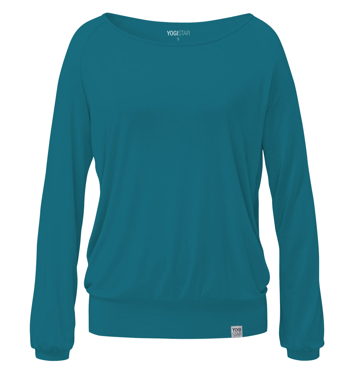 Yoga-Longsleeve "ala" - petrol - YOGISHOP