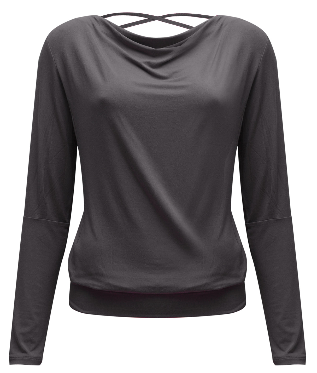 Yoga-Longsleeve flowing shakti "ala" - stonehenge - YOGISHOP