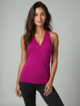 Yoga-Racerback V-Neck "ala" - raspberry - YOGISHOP