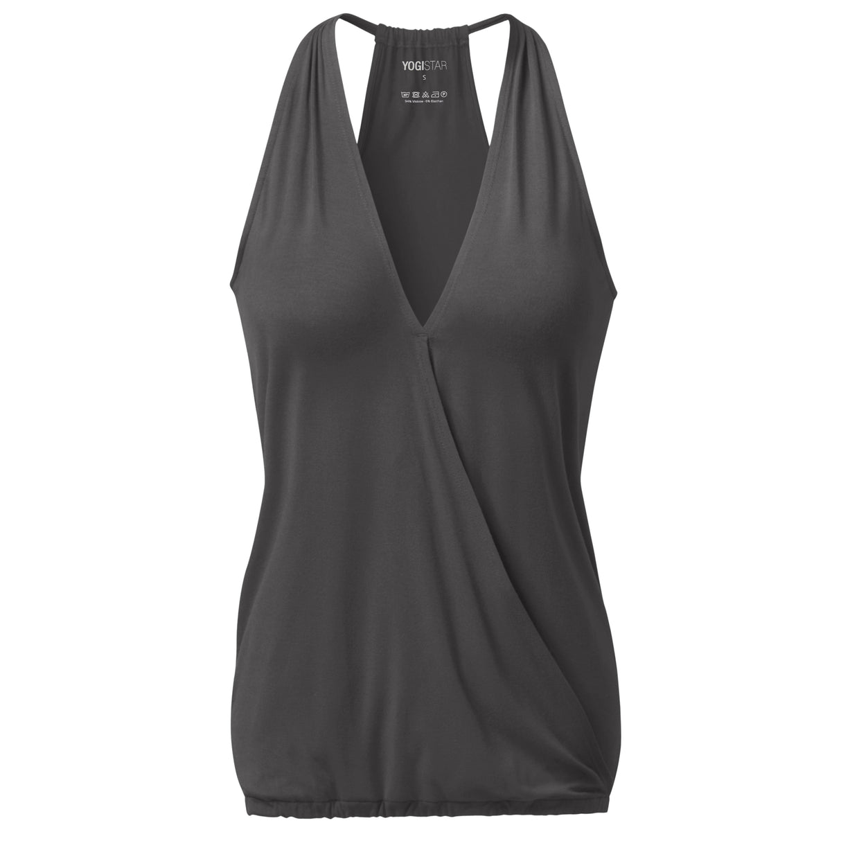Yoga-Racerback V-Neck "ala" - stonehenge - YOGISHOP