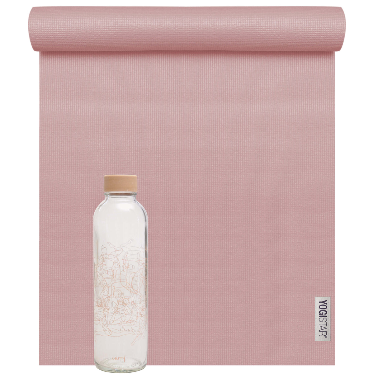 Yoga-Set Carry-Bottle - velvet rose - YOGISHOP