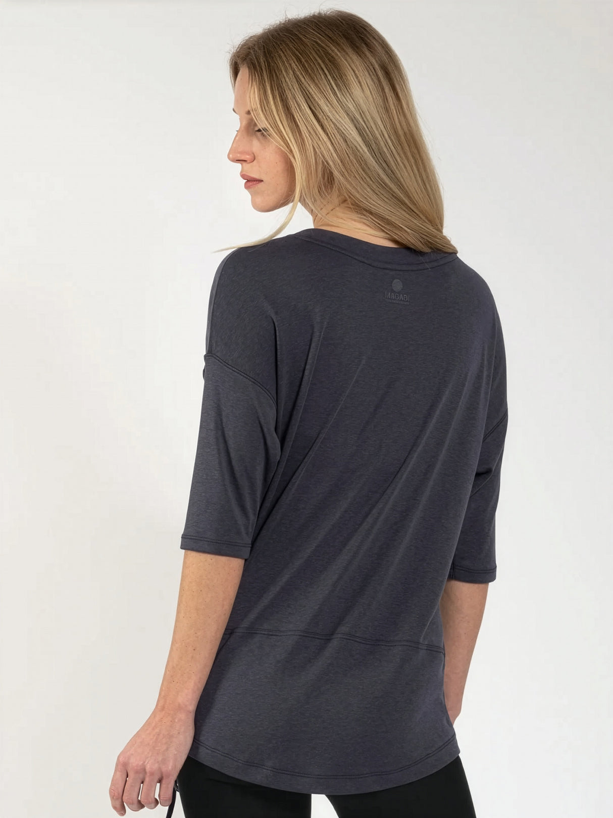 T-shirt de yoga Sara - Dark Grey
