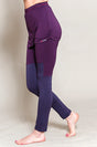Yoga Skirt Legging, purple - YOGISHOP
