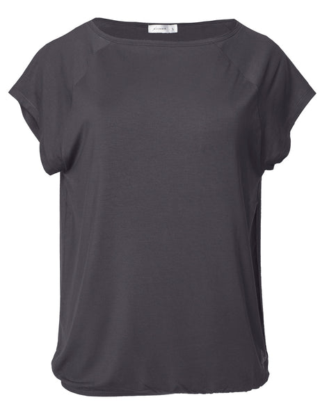 Yoga-T-Shirt "Jiva Tee" - anthracite - YOGISHOP