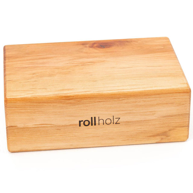 rollholz Yogablock aus Erle - YOGISHOP