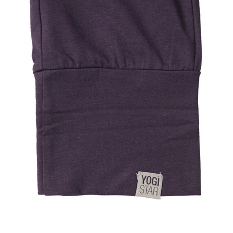 Yogapants "boyfriend" - elderberry - YOGISHOP