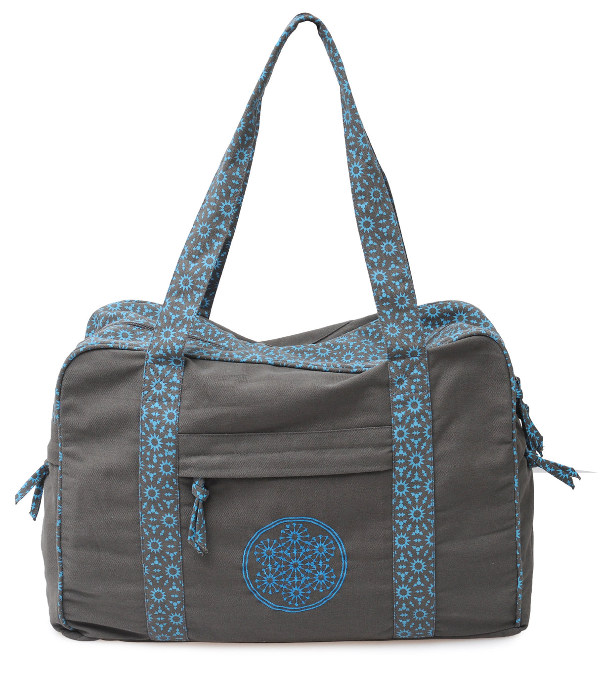 Yogatasche twin bag - take me two - taupe/turquoise - YOGISHOP