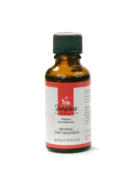Original ayurvedisches Muskel- & Gelenköl, Yogeshwar - YOGISHOP