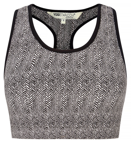 Yoga-Bra "Balance" - herringbone - YOGISHOP