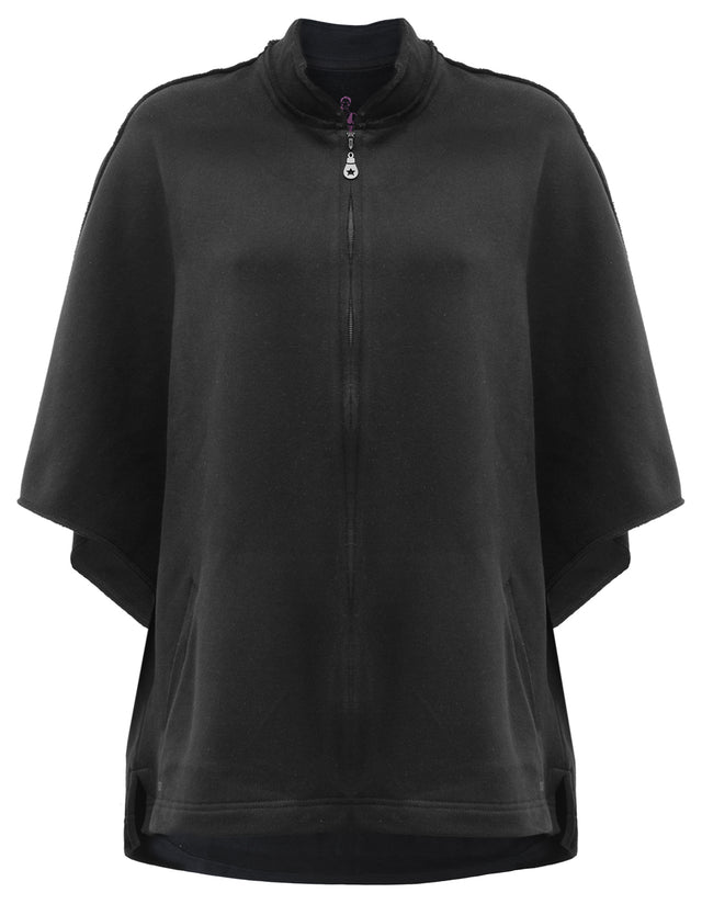 Yoga-Poncho "Reese" - anthrazit - YOGISHOP