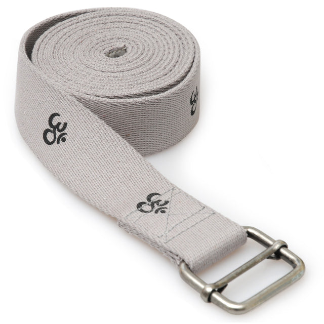 Yogagurt yogibelt® extra - OM - MB 260 cm - grey - YOGISHOP