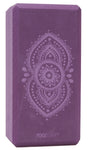 Yogablock yogiblock® basic - art collection - ajna chakra - aubergine - YOGISHOP