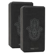 Yogablock yogiblock® basic - art collection - hand of fatima - zen black - 2er-Set - YOGISHOP