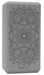 Yogablock yogiblock® basic - art collection - lotus mandala - graphite - YOGISHOP