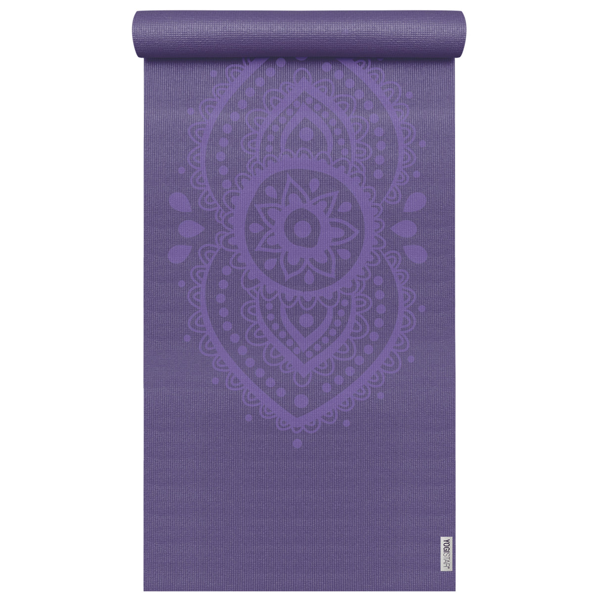 2. Wahl Yogamatte yogimat® basic - art collection - ajna chakra, aubergine - YOGISHOP