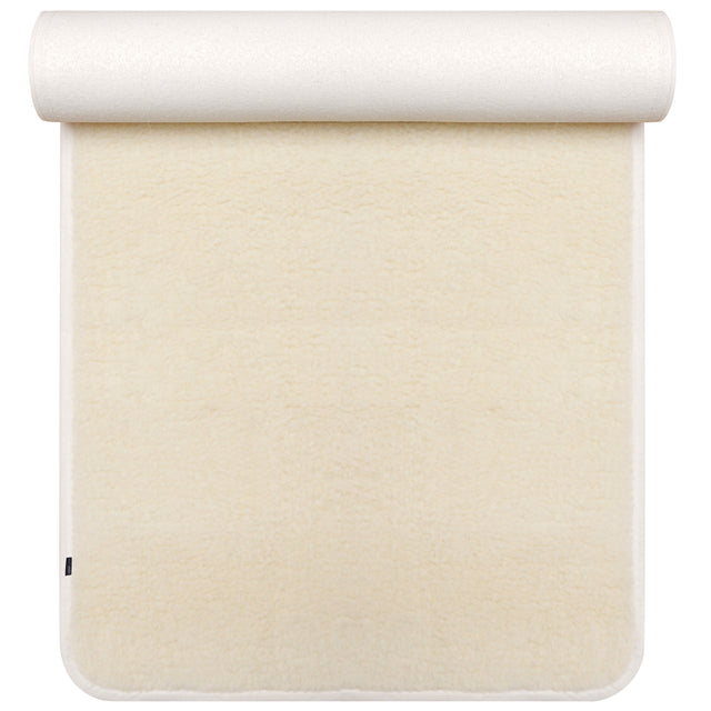 Yogamatte yogimat® natur - Schurwolle - umsäumt - YOGISHOP