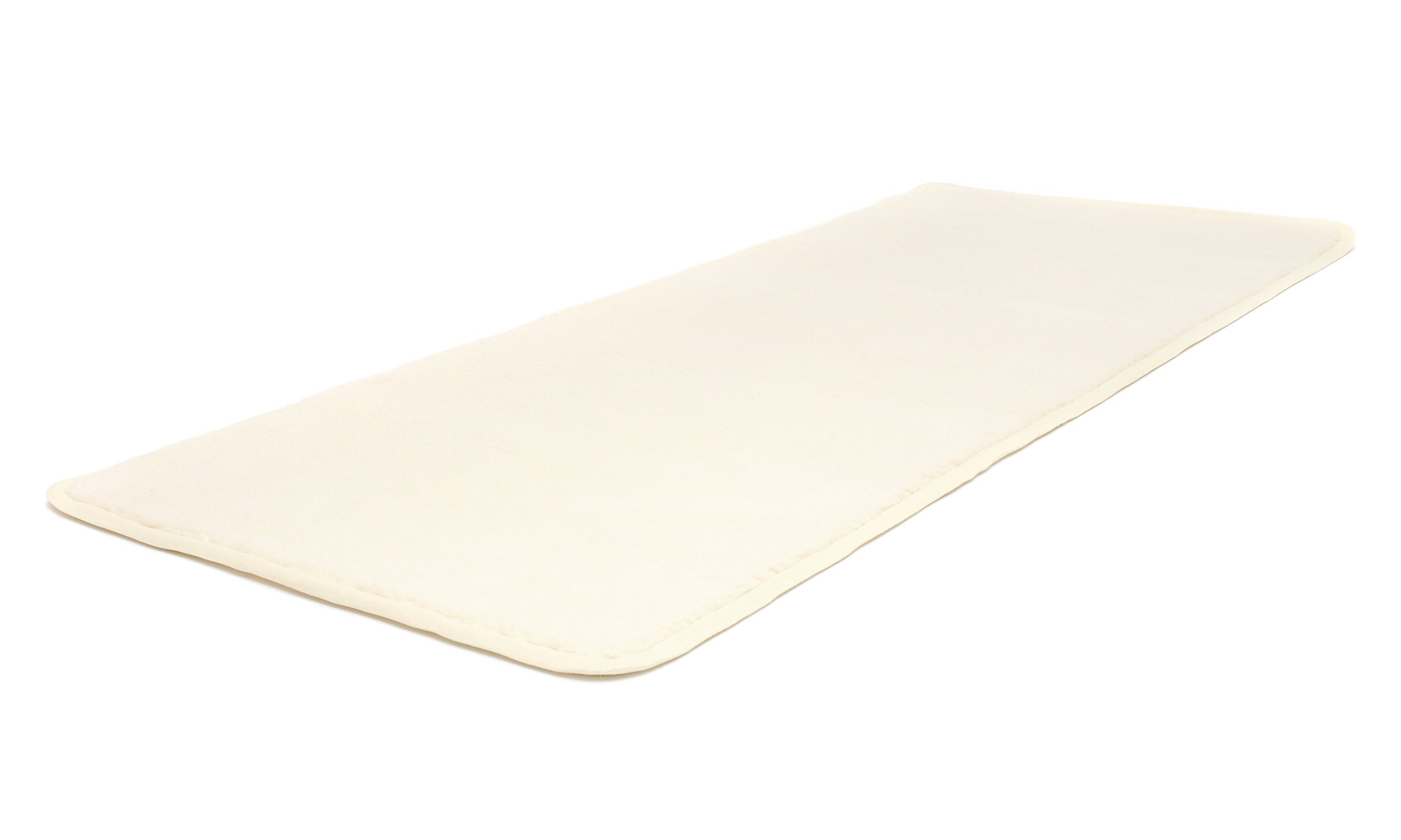 Yogamatte yogimat® natur - Schurwolle - umsäumt - YOGISHOP