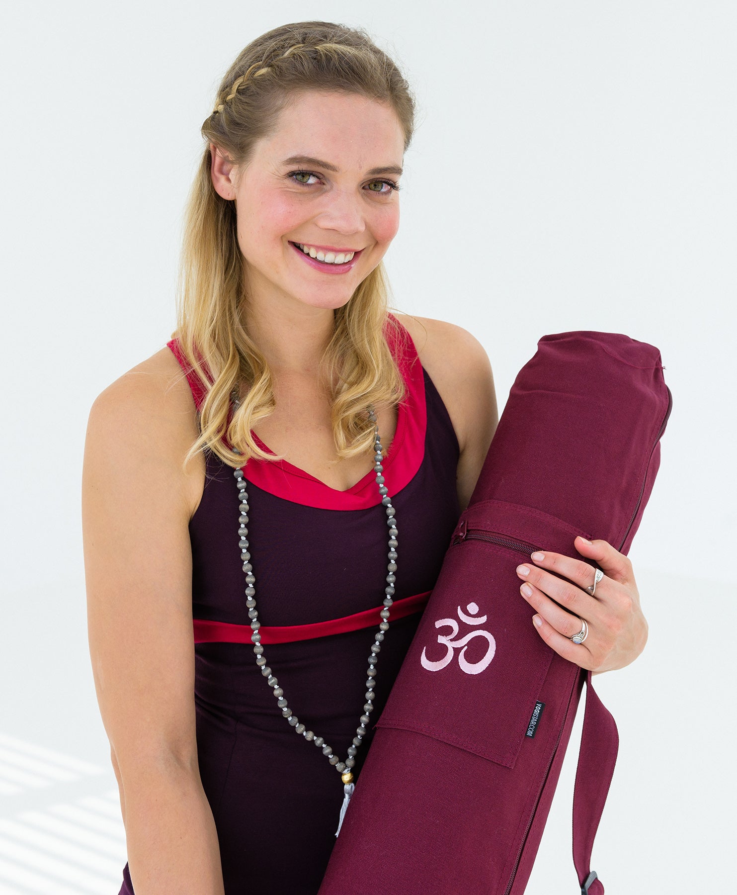 Yogatasche yogibag® basic - zip - cotton - 65 cm - OM - YOGISHOP