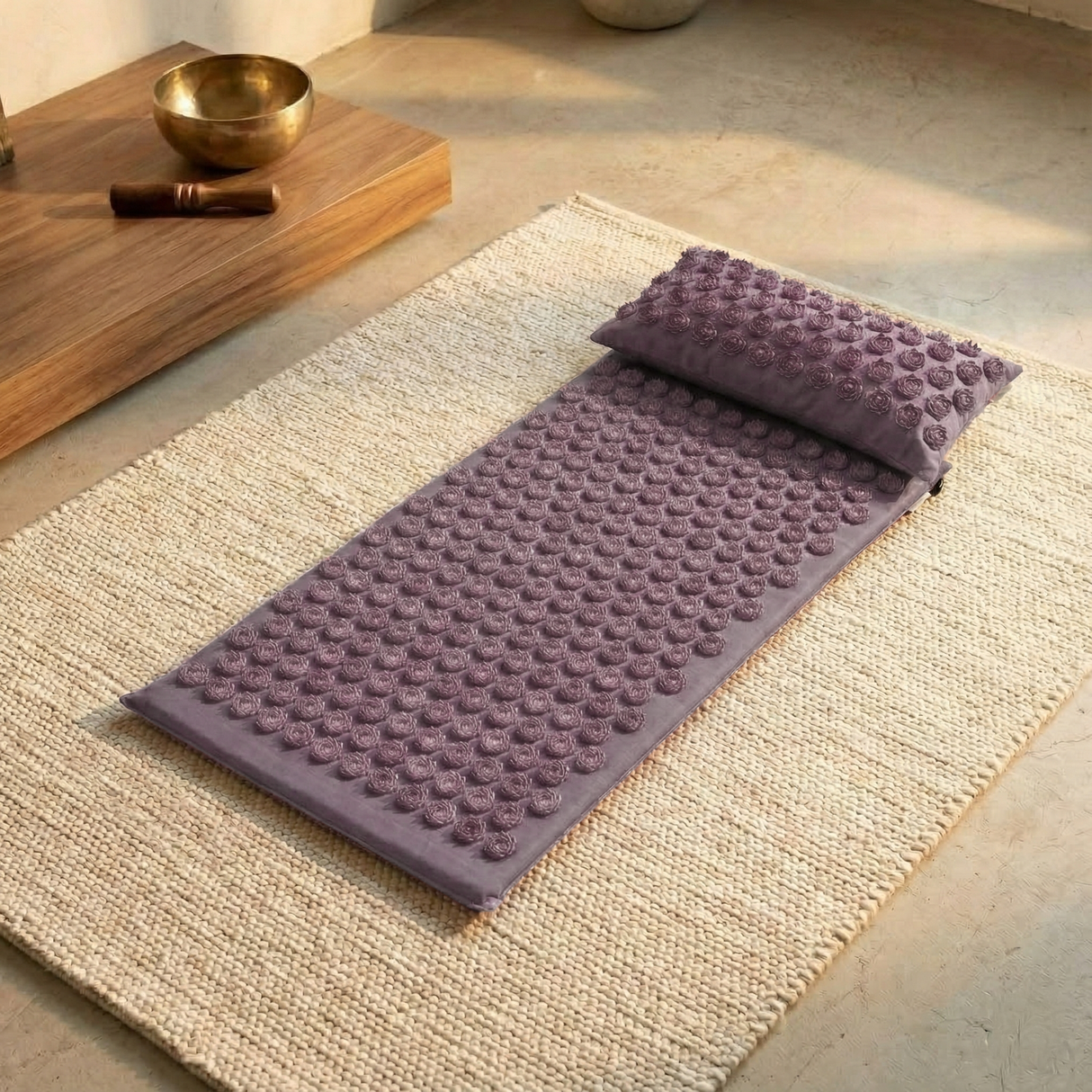 Akupressur-Set akupress relax lotus - Bio-Baumwolle