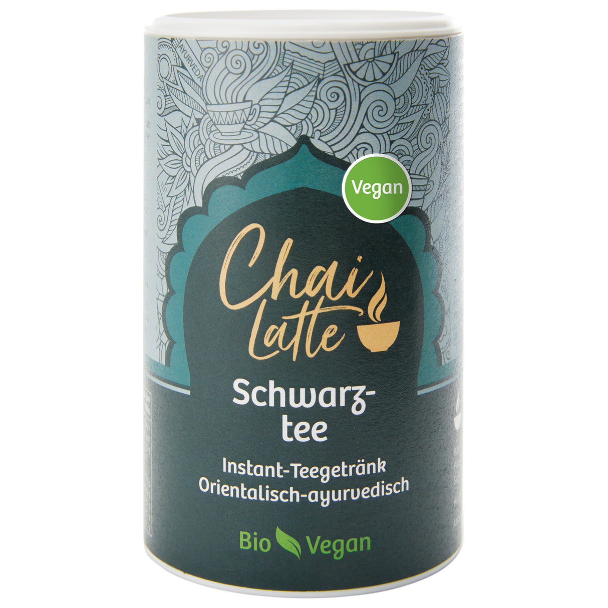 Organic Chai Latte Black Tea Vegan, 220 g