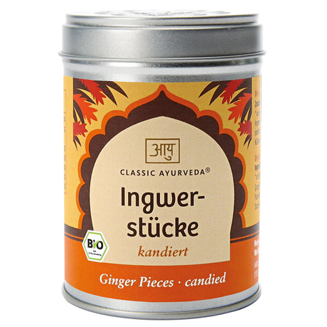Bio Ingwerstücke, 120 g - YOGISHOP