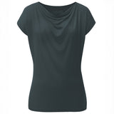 Yoga-Shirt Wasserfall - dark forest