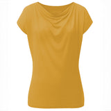 Yoga-Shirt Wasserfall - gold rush