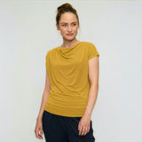 Yoga-Shirt Wasserfall - gold rush