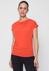 Yoga-Shirt Wasserfall - orange - YOGISHOP