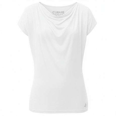 Yoga-Shirt Wasserfall - soft white
