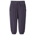 Capri-Pants, relaxed - dark aubergine - YOGISHOP
