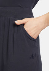 Capri-Pants, relaxed - midnight-blue - YOGISHOP