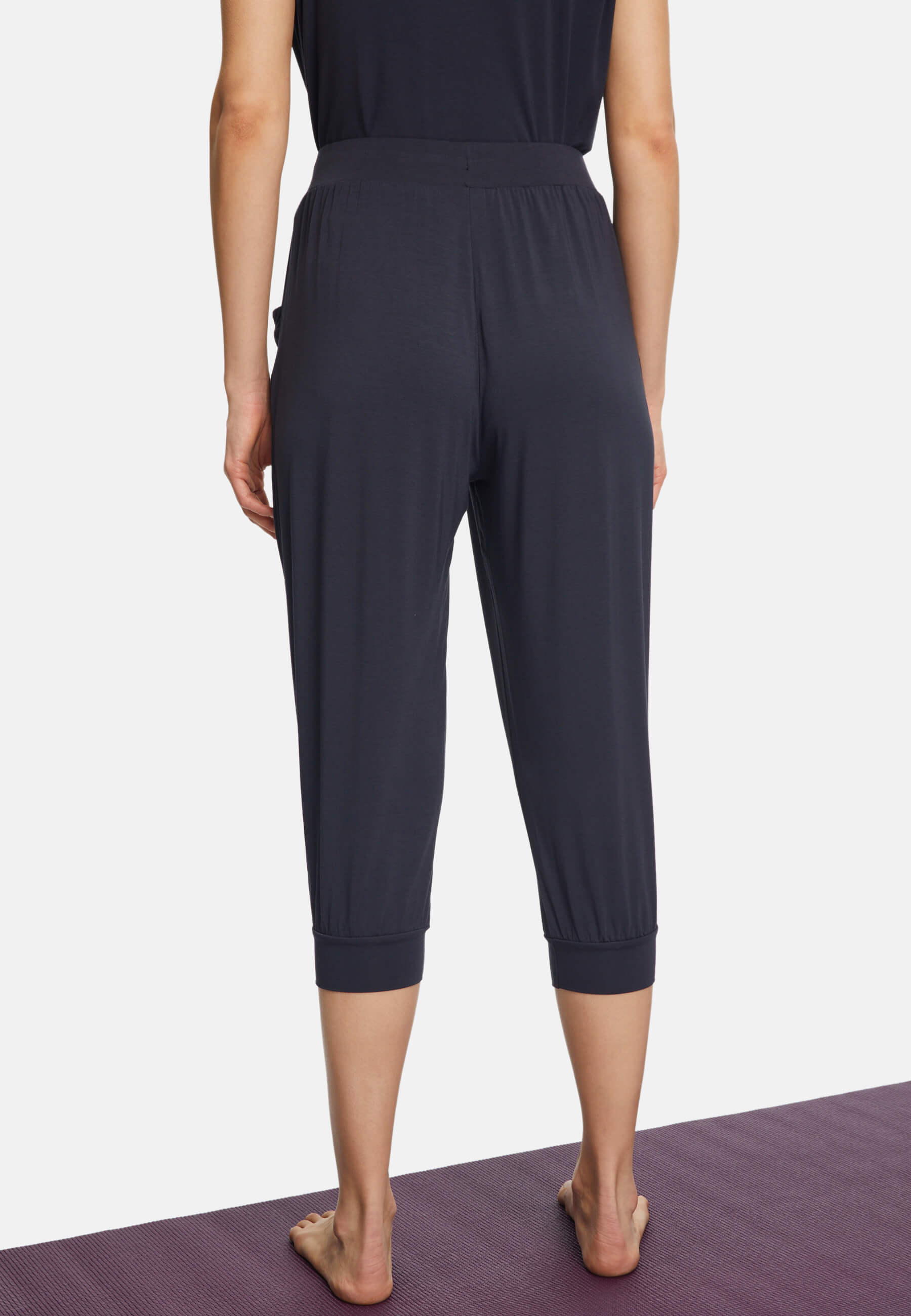 Capri-Pants, relaxed - midnight-blue - YOGISHOP