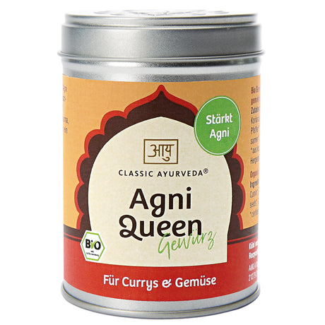 Bio Agni Queen Gewürzmischung, 80 g - YOGISHOP