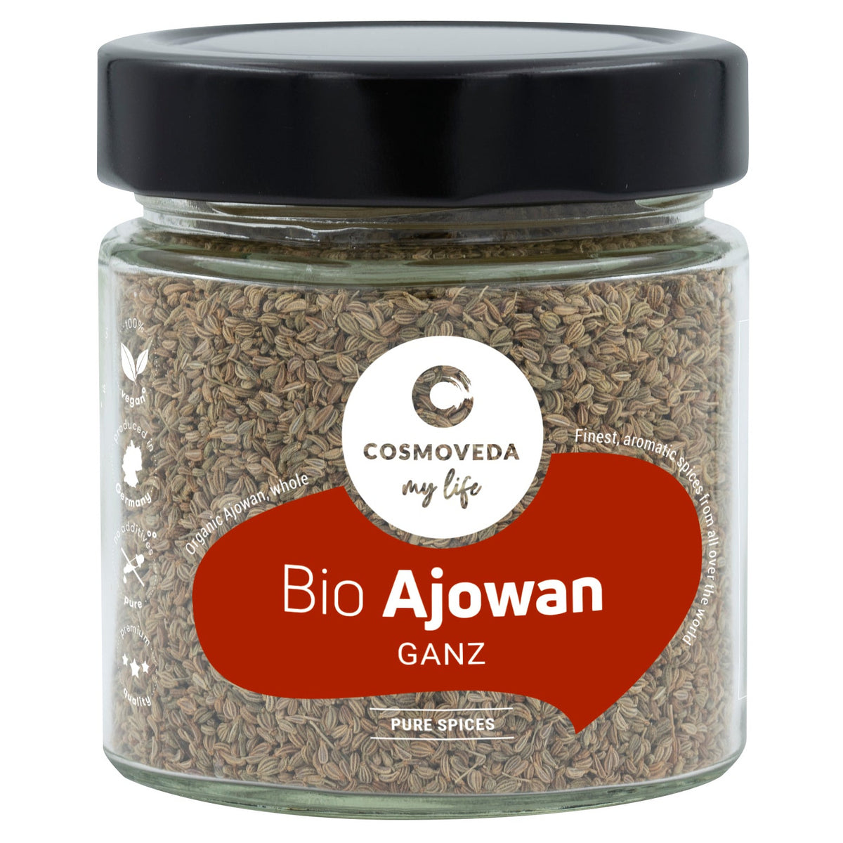 Bio Ajowan / Ajwain (Königskümmel), ganz, 90 g