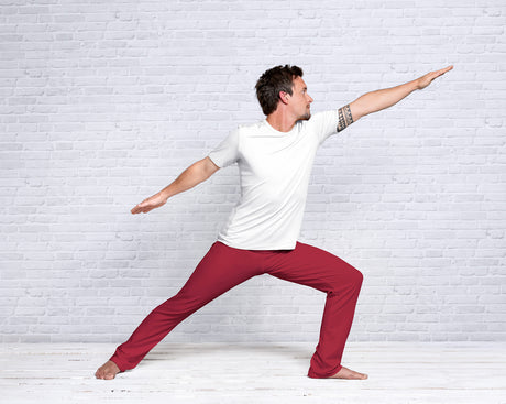 Wellnesshose - rosenrot - YOGISHOP