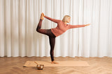 Yoga Leggings Chaya - tiefrot